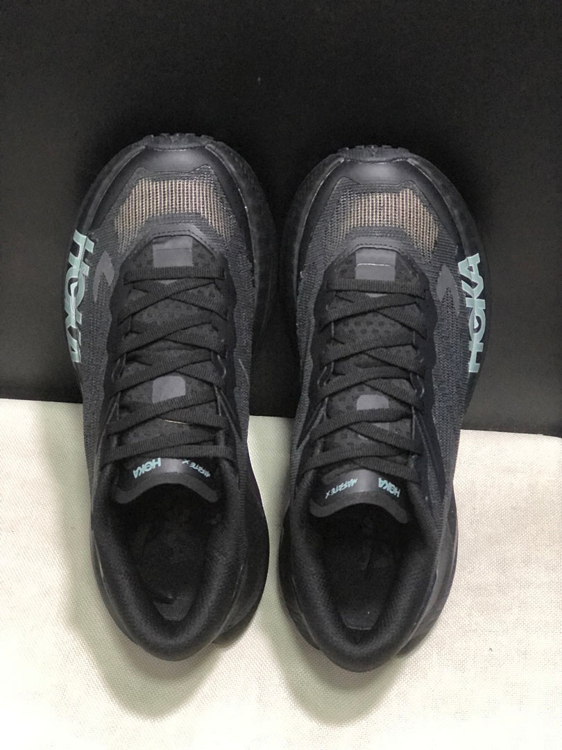 HOKA Mafate X Trail Running Shoes in Black - product image from the listing.