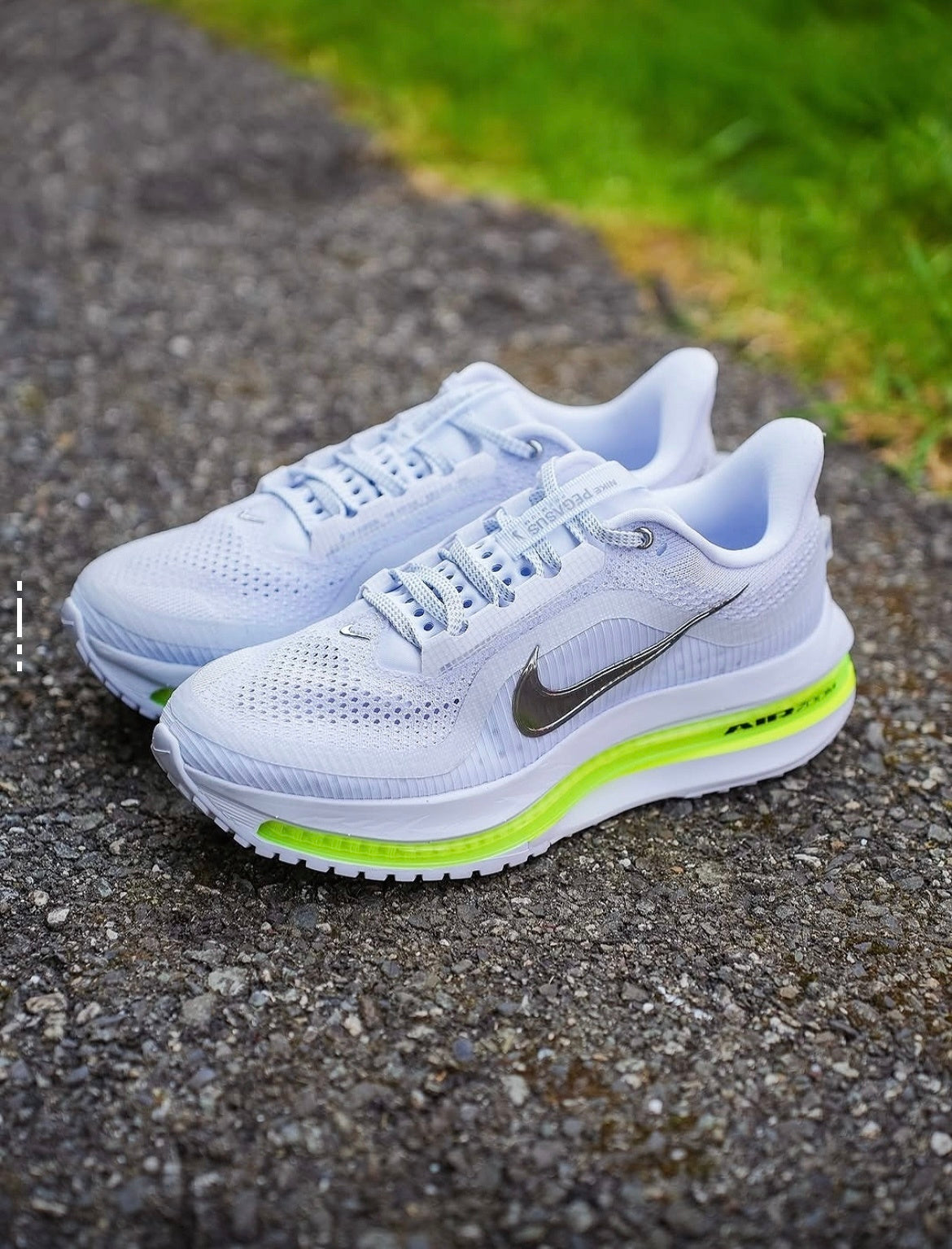 Nike Pegasus Premium Running Shoes in Grey Green IF5585-001 - product image from the listing.