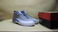 Air Jordan 12 GreyBlue High-Cut Sneakers - product image from the listing.