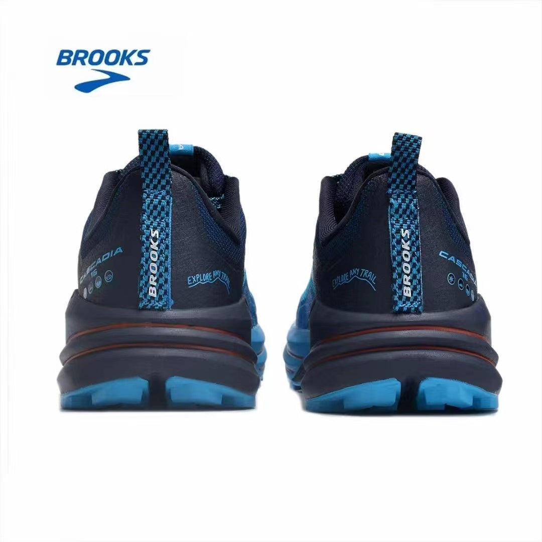 Brooks Cascadia 16 Trail Running Shoes in Blue - product image from the listing.