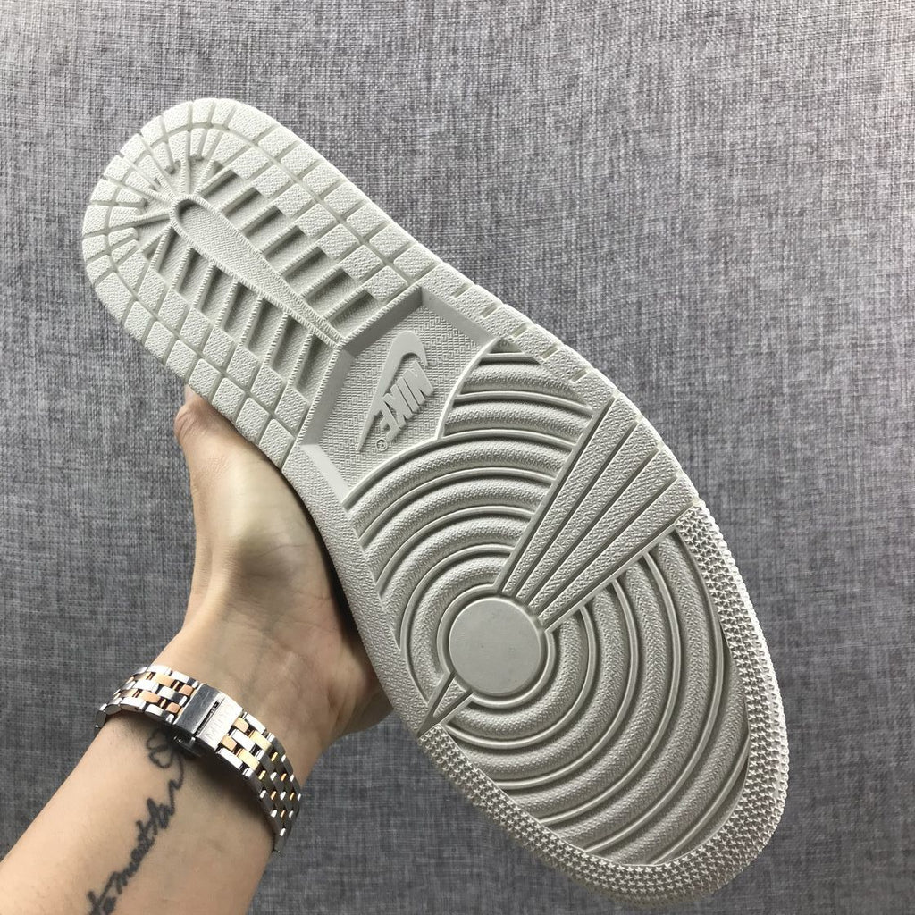 Air Jordan 1 Mid Graphic Sneakers Black White - product image from the listing.