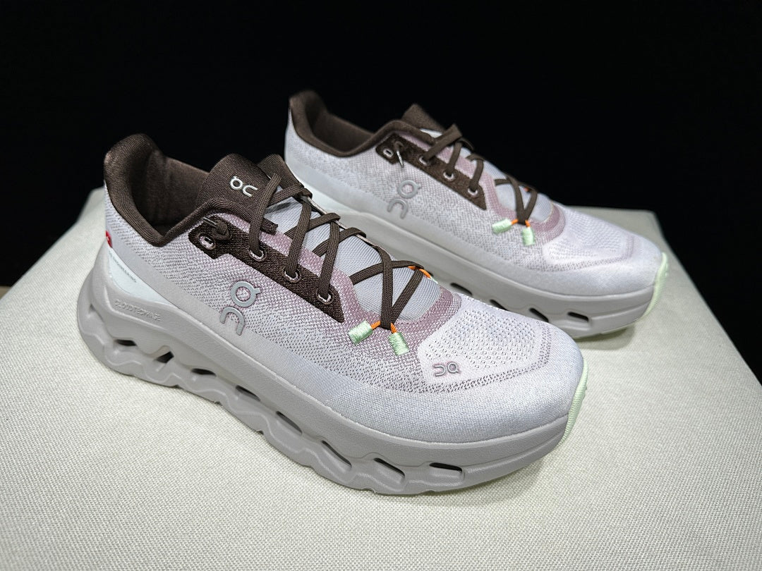 On Cloudtilt Sneakers in Blush in Pink and Pearl White - product image from the listing.