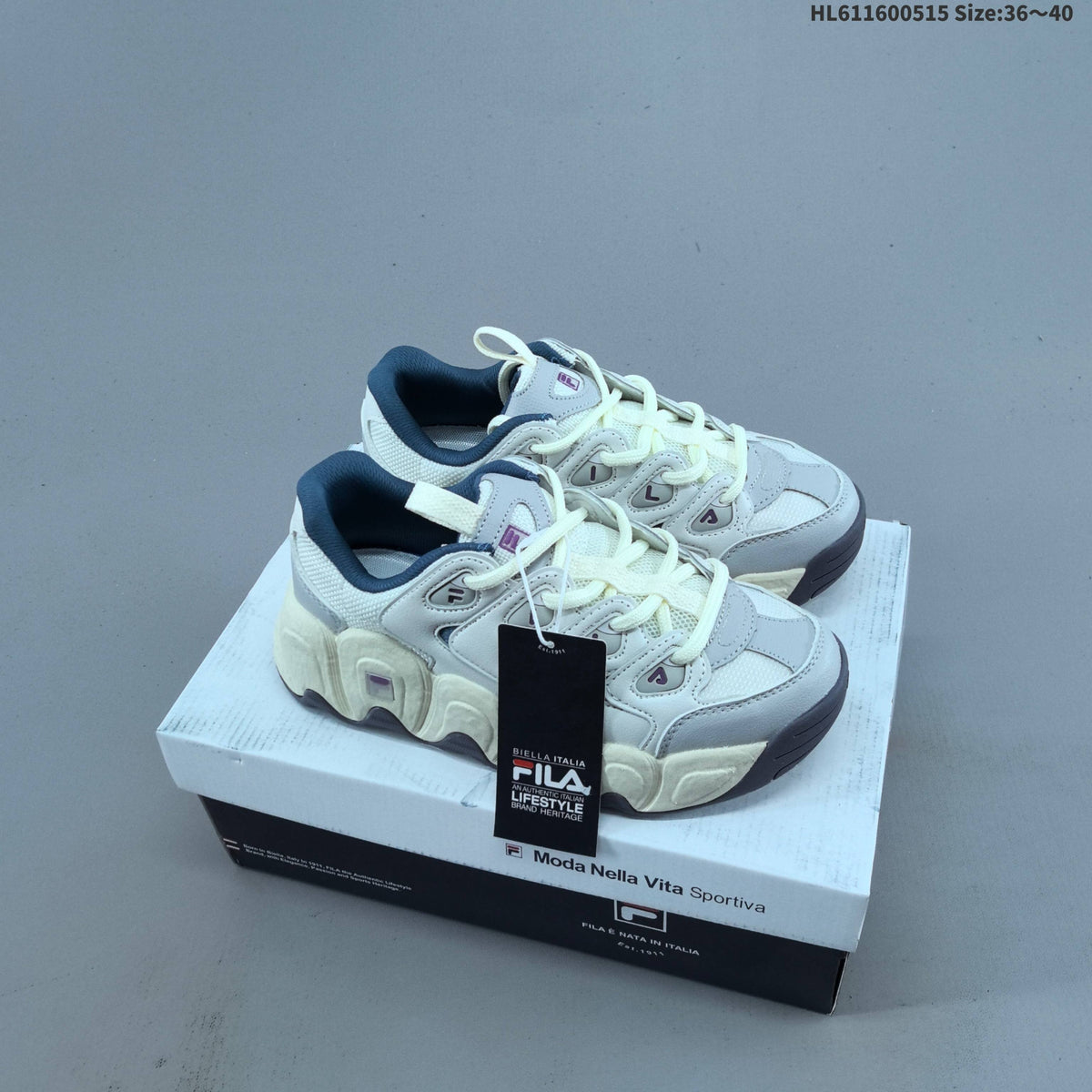 FILA Croissant 1S Low-Cut Casual Sneakers - product image from the listing.