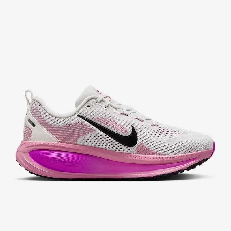 Nike Vomero 18 Running Shoes HM6804-105 in White Pink - product image from the listing.