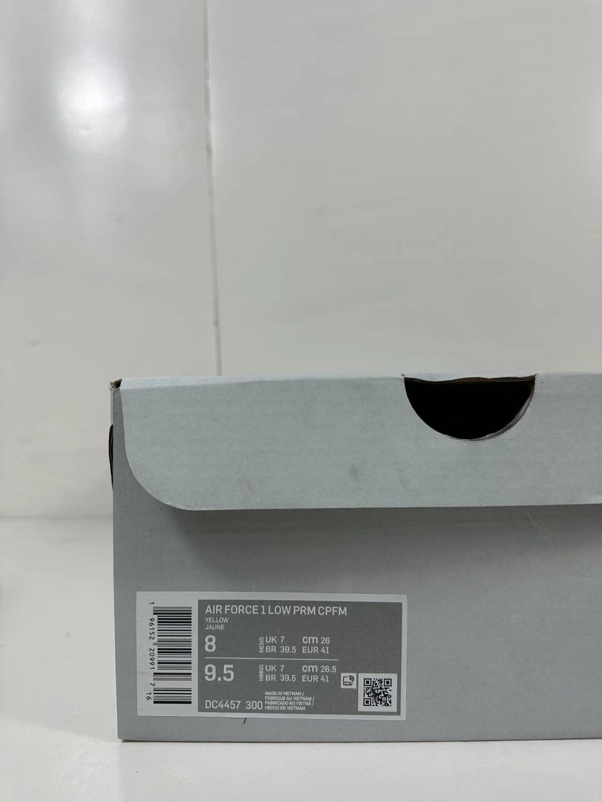 CPFM x Nike Air Force 1 Low in Green DC4457-300 - product image from the listing.