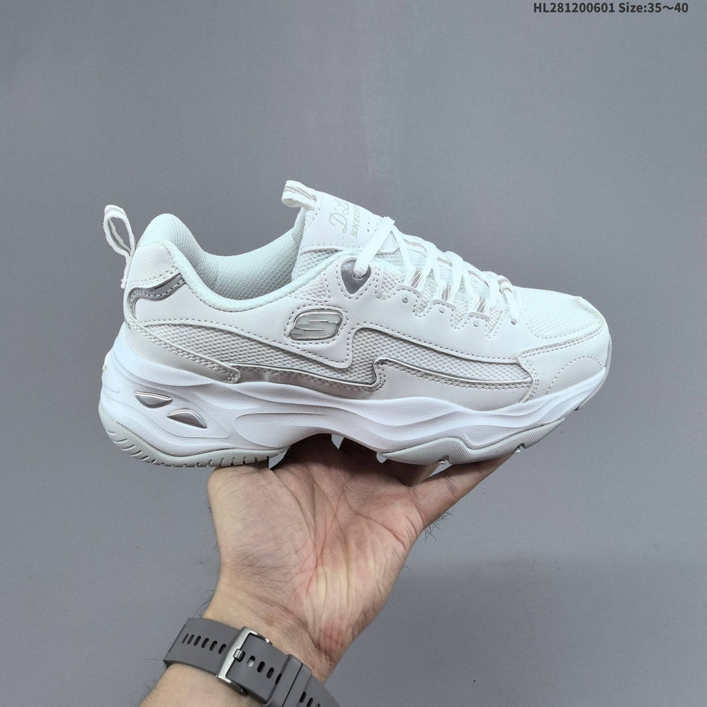 Skechers D'Lites 4.0 Low-Cut Sneakers, Style 149491/BKGD - product image from the listing.