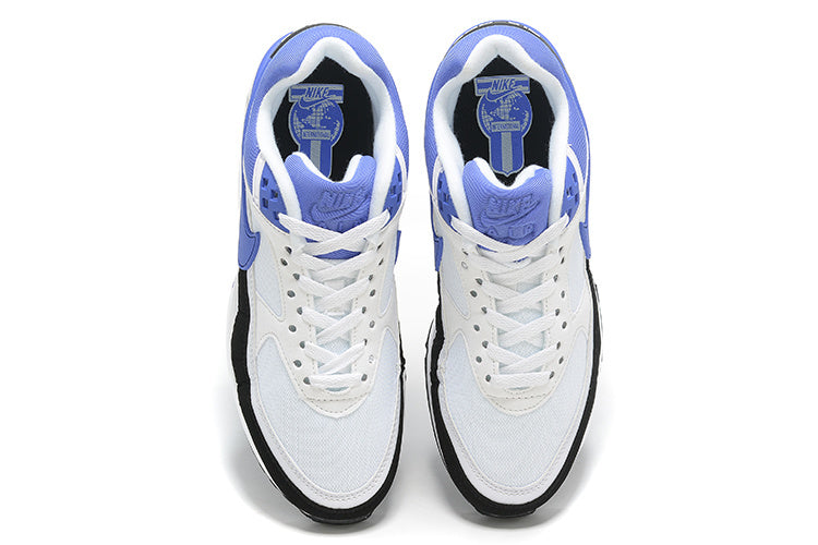 Nike Air Max Sneakers in White Blue Black - product image from the listing.