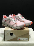 Pink and Gray On Cloud X 4 AD Sneakers - product image from the listing.