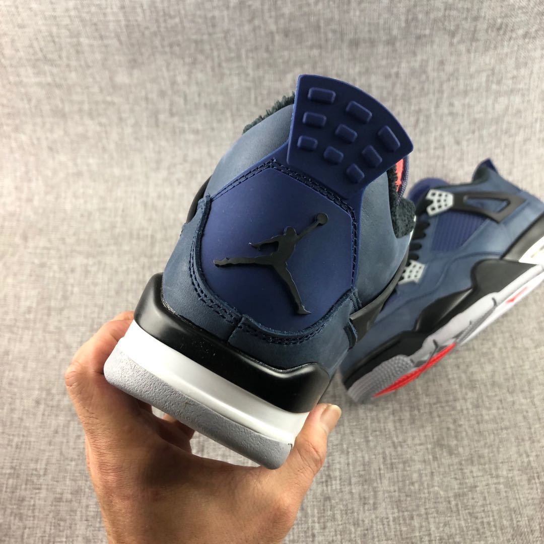 Air Jordan 4 Little Eminem Navy Sneakers - product image from the listing.