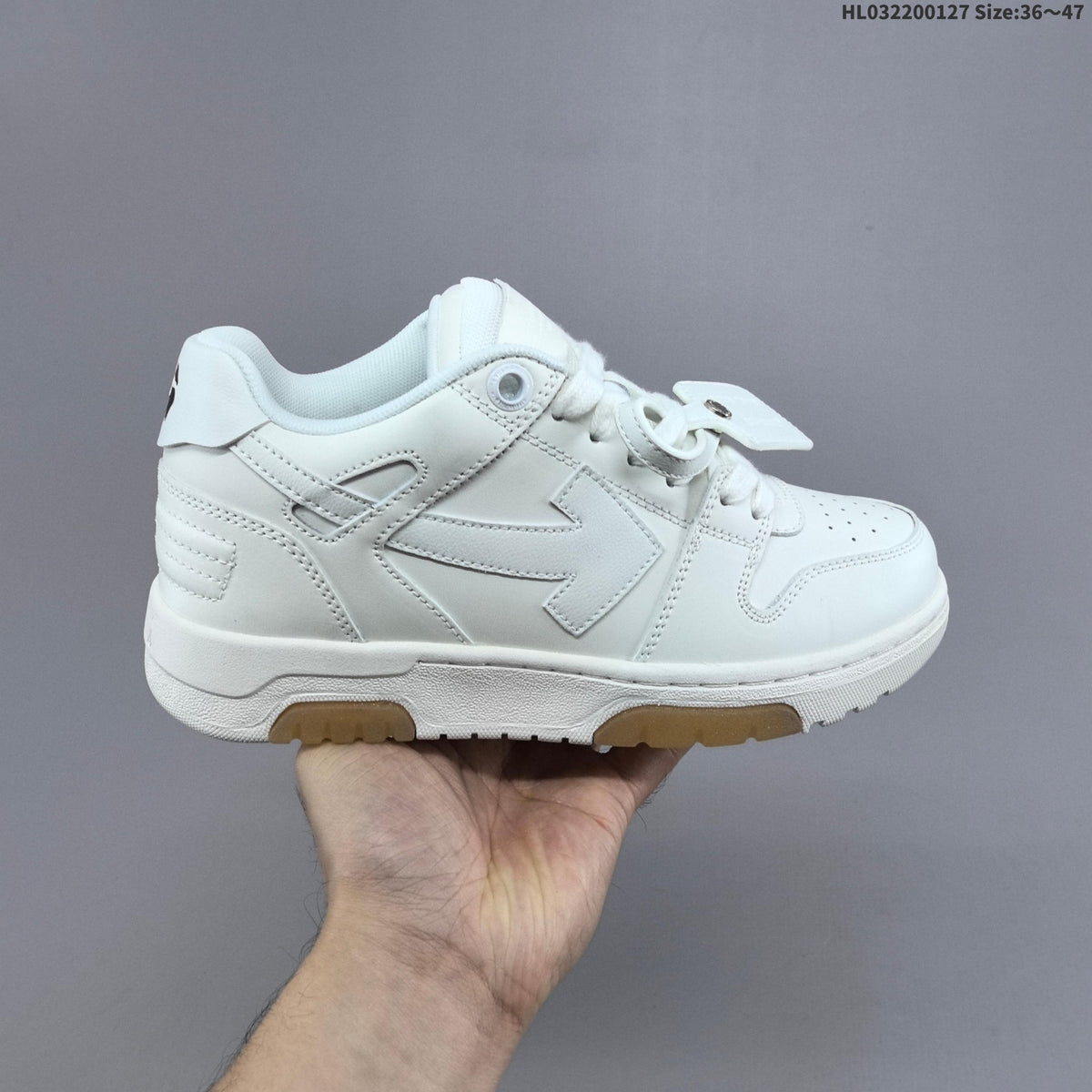 White Off-White Out Of Office Low-Top Sneakers - product image from the listing.