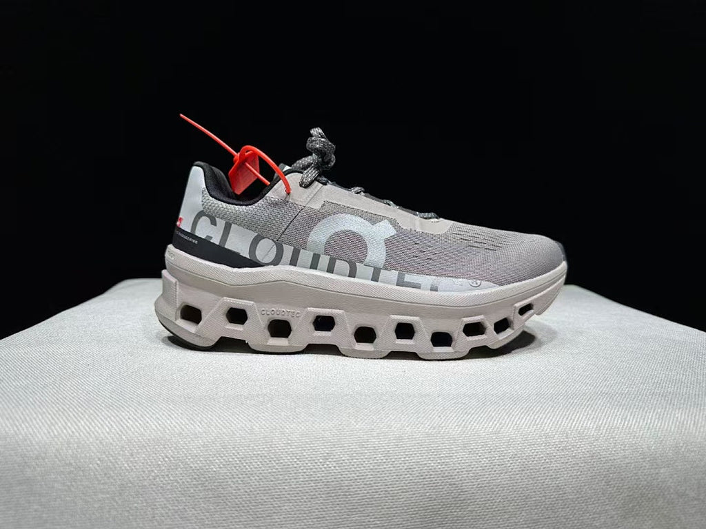 On Cloudmonster Trainers in Cinder Fog - product image from the listing.