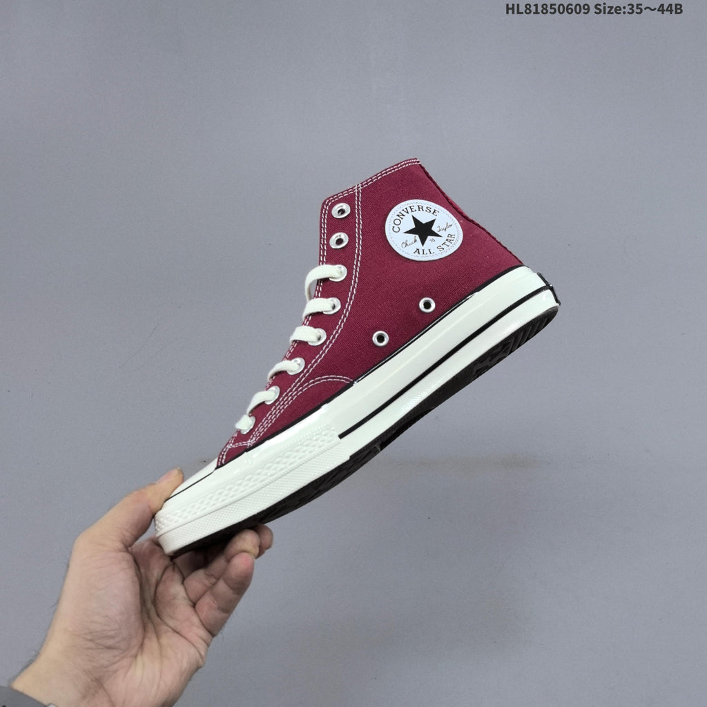 Converse Chuck Taylor All Star 1970s High-Top Sneakers, in Burgundy - product image from the listing.