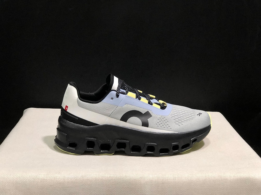 On Cloudmonster Sneakers in Fossil in Gray - product image from the listing.
