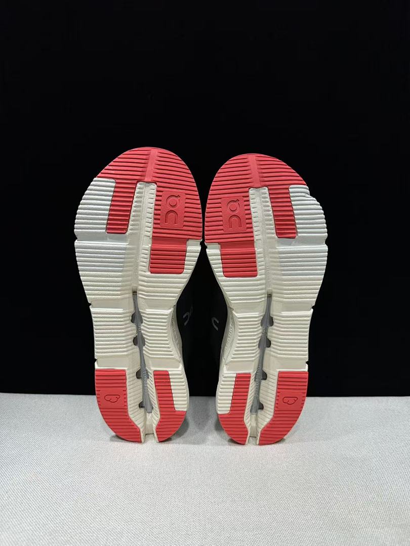 On Cloudnova 2 Sneakers in Black and Red - product image from the listing.