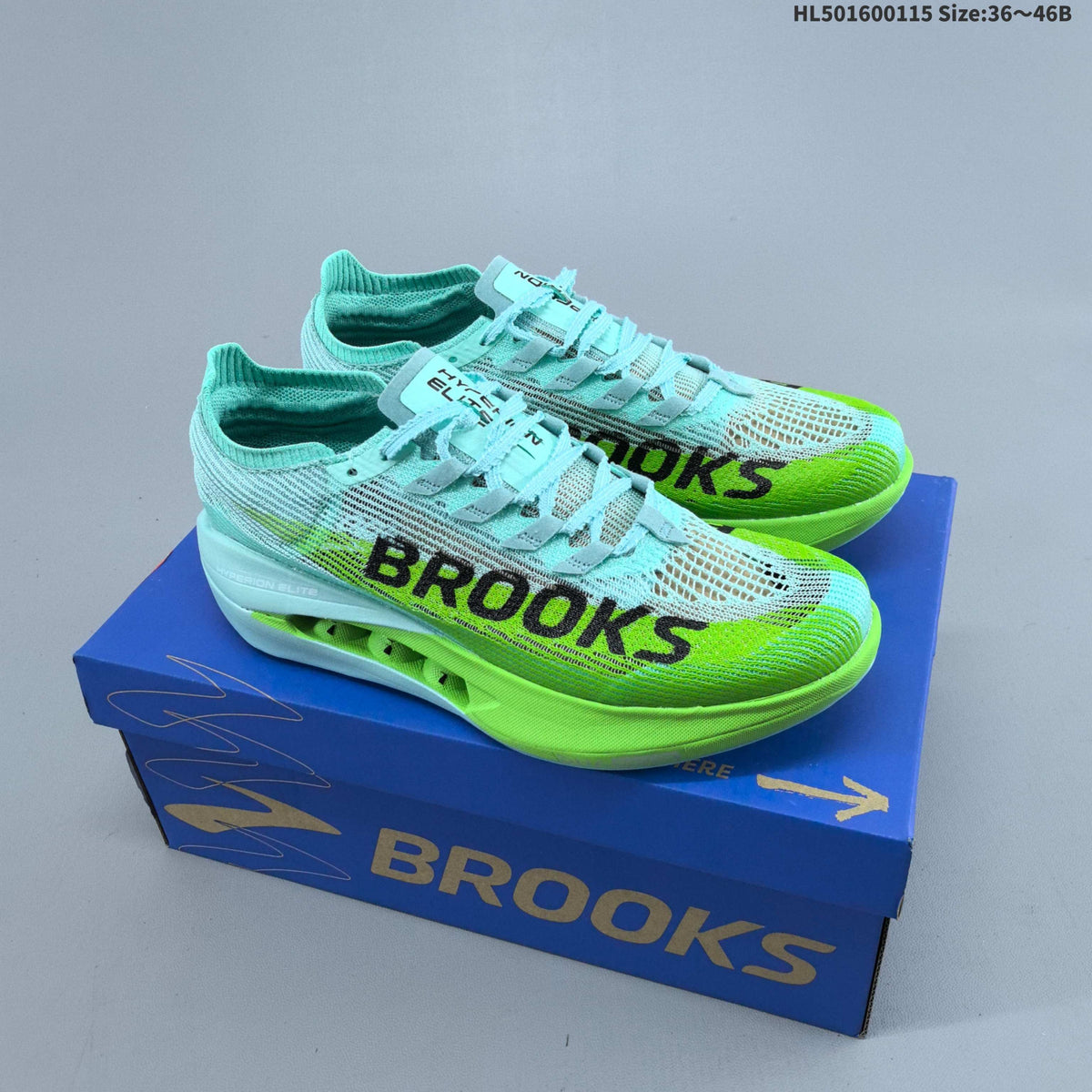 Brooks Hyperion Elite 5 Road Racing Footwear - product image from the listing.