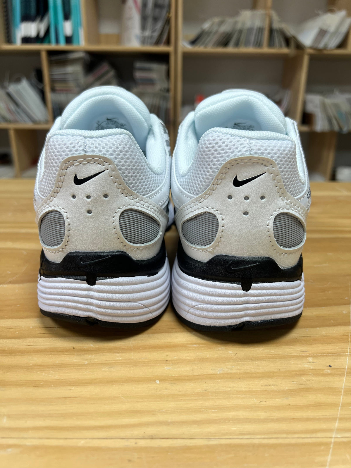 Nike P-6000 Sneakers in White Black CD6404-107 - product image from the listing.