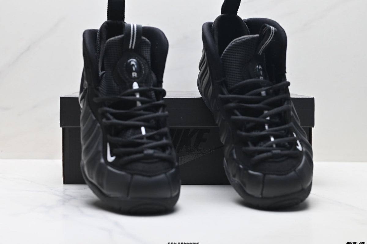 Nike Air Foamposite One Penny Basketball Sneakers in Black - product image from the listing.