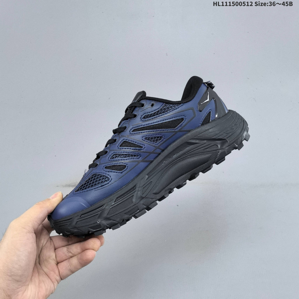 HOKA Mafate Speed TS Low Trail Running Shoes, in Navy - product image from the listing.
