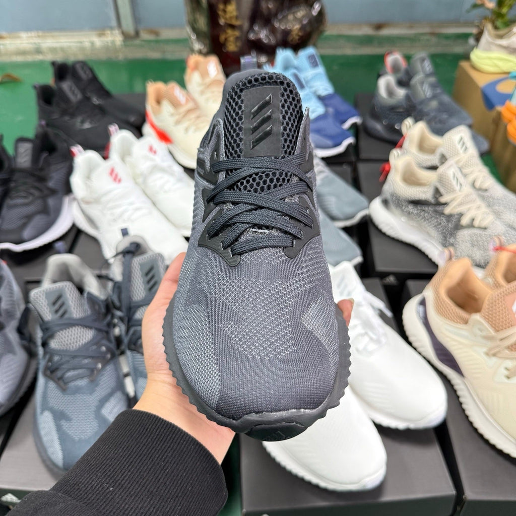 adidas Alphabounce HPC AMS Sneakers in Gray White - product image from the listing.