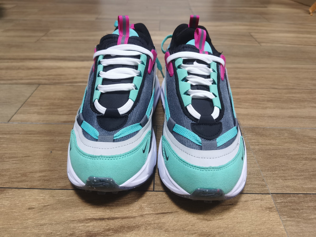 Nike Air Max Furyosa Sneakers in Teal, in Gray and White - product image from the listing.
