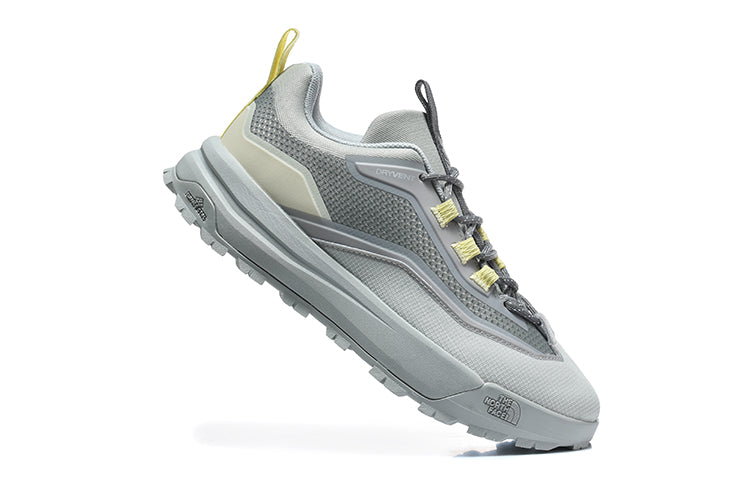 The North Face Hiking Trainers, Gray with Yellow Accents - product image from the listing.