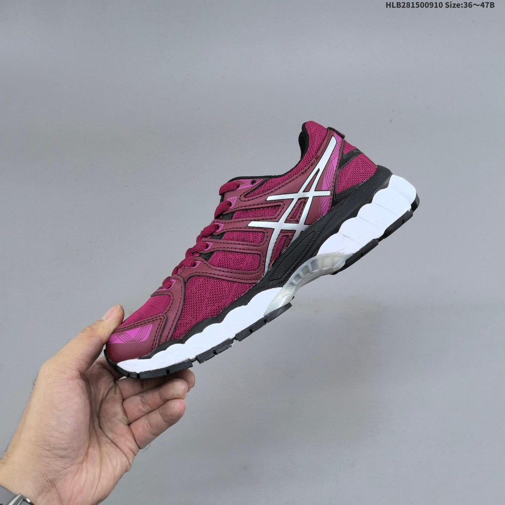 ASICS Gel-Nimbus 16 Running Sneakers in Burgundy Pink - product image from the listing.