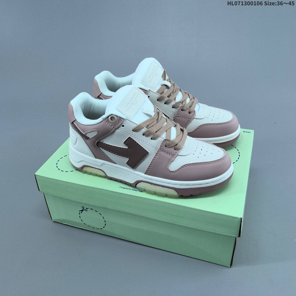 White OFF-WHITE Arrows Low-Top Sneakers - product image from the listing.