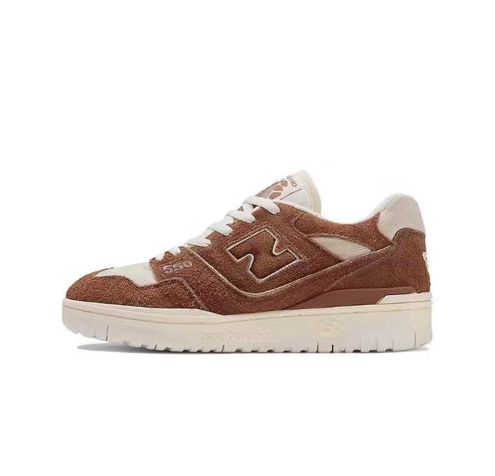 New Balance 550 Sneakers in Brown and Cream BB550DB1 - product image from the listing.