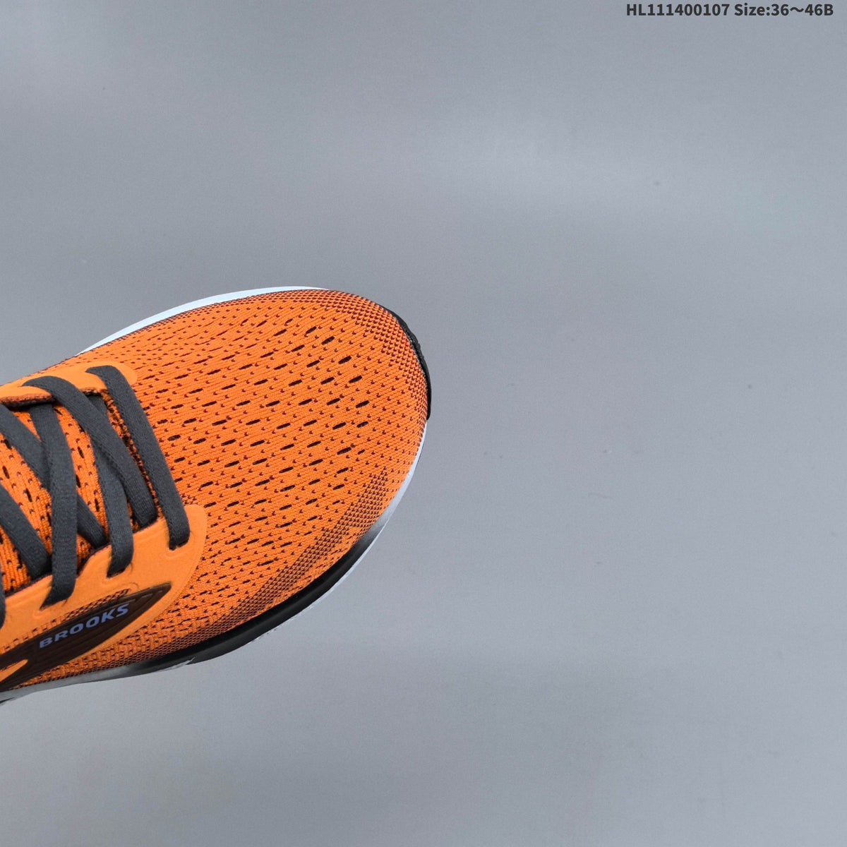 Brooks Adrenaline GTS 24 Running Shoes in Orange/Black - product image from the listing.
