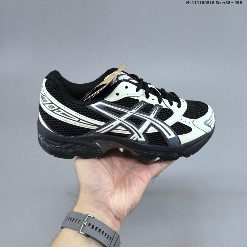 ASICS GEL-1130 Trainers, Silver/Black, 1203A997-001 - product image from the listing.