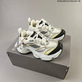 Balenciaga Monday Low-Top Sneakers in White, in Gray and Yellow - product image from the listing.