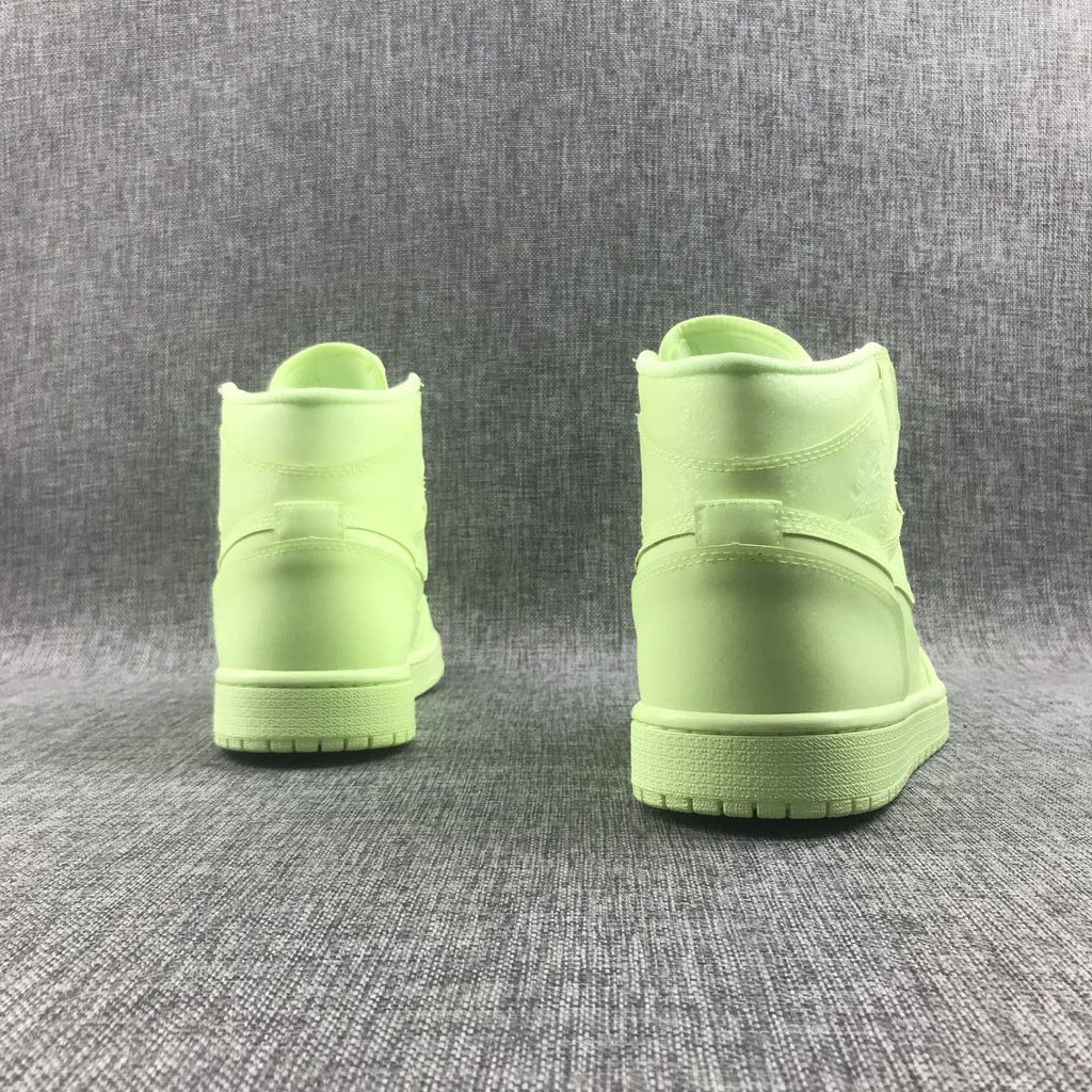 Air Jordan 1 Mid AH7389-700 Sneakers in Volt - product image from the listing.