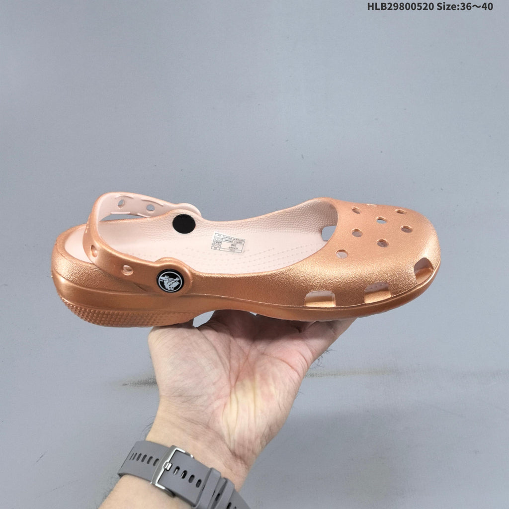 Classic Ballet Clog in Metallic Colors by Crocs - product image from the listing.