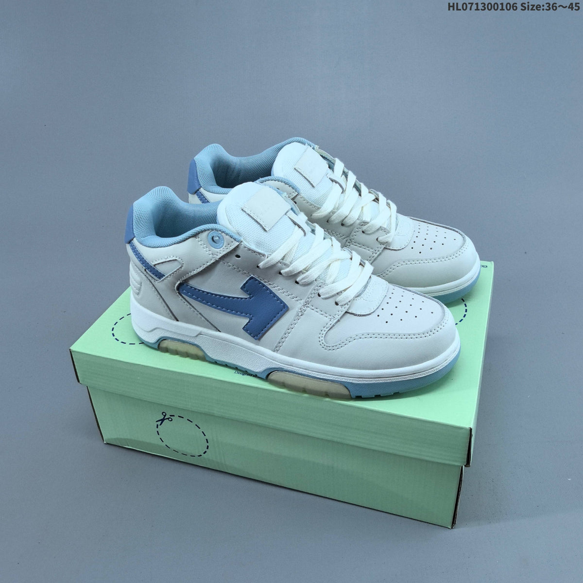 White OFF-WHITE Arrows Low-Top Sneakers - product image from the listing.
