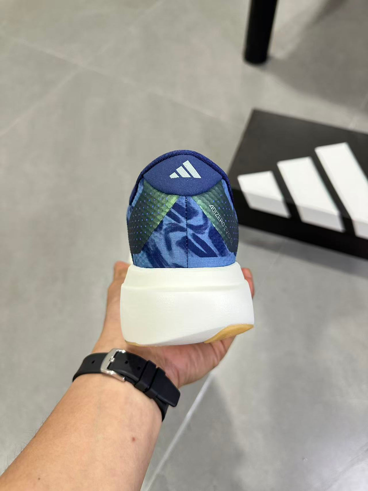 adidas Lightstrike Pro Running Shoes in Blue KI6926 - product image from the listing.
