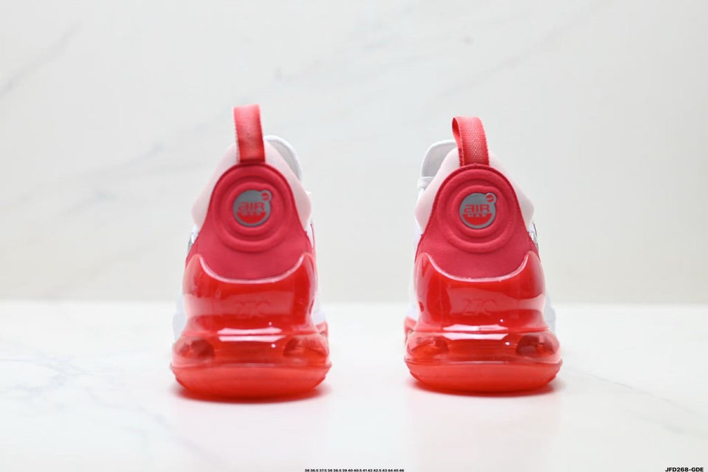 Nike Air Zoom Sneakers in White and Red JF268-GDE - product image from the listing.