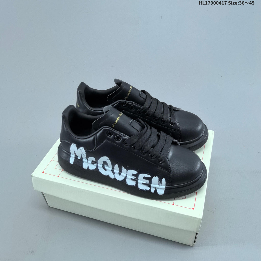 Alexander McQueen Oversized Low-Cut Sneakers with Logo - product image from the listing.