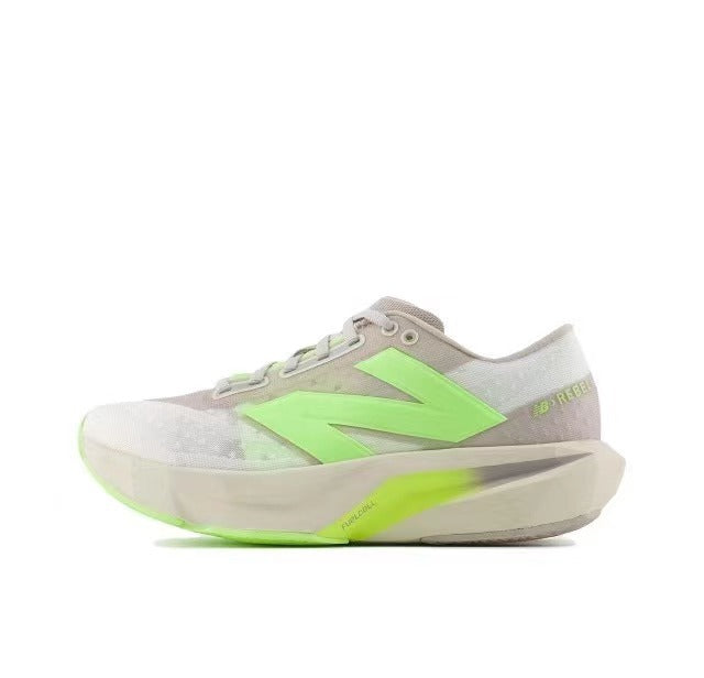 Gray and Lime New Balance FuelCell Running Shoe - product image from the listing.