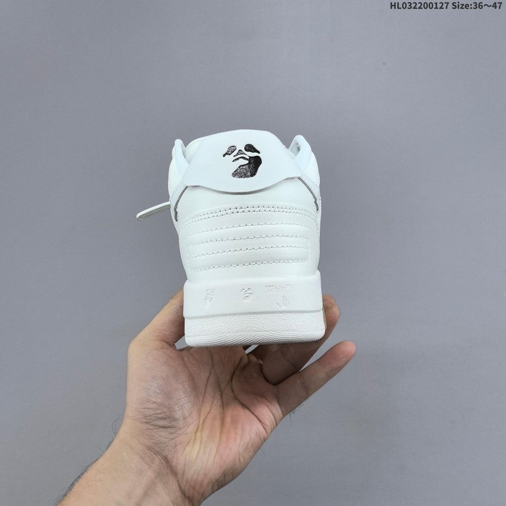 White Off-White Out Of Office Low-Top Sneakers - product image from the listing.