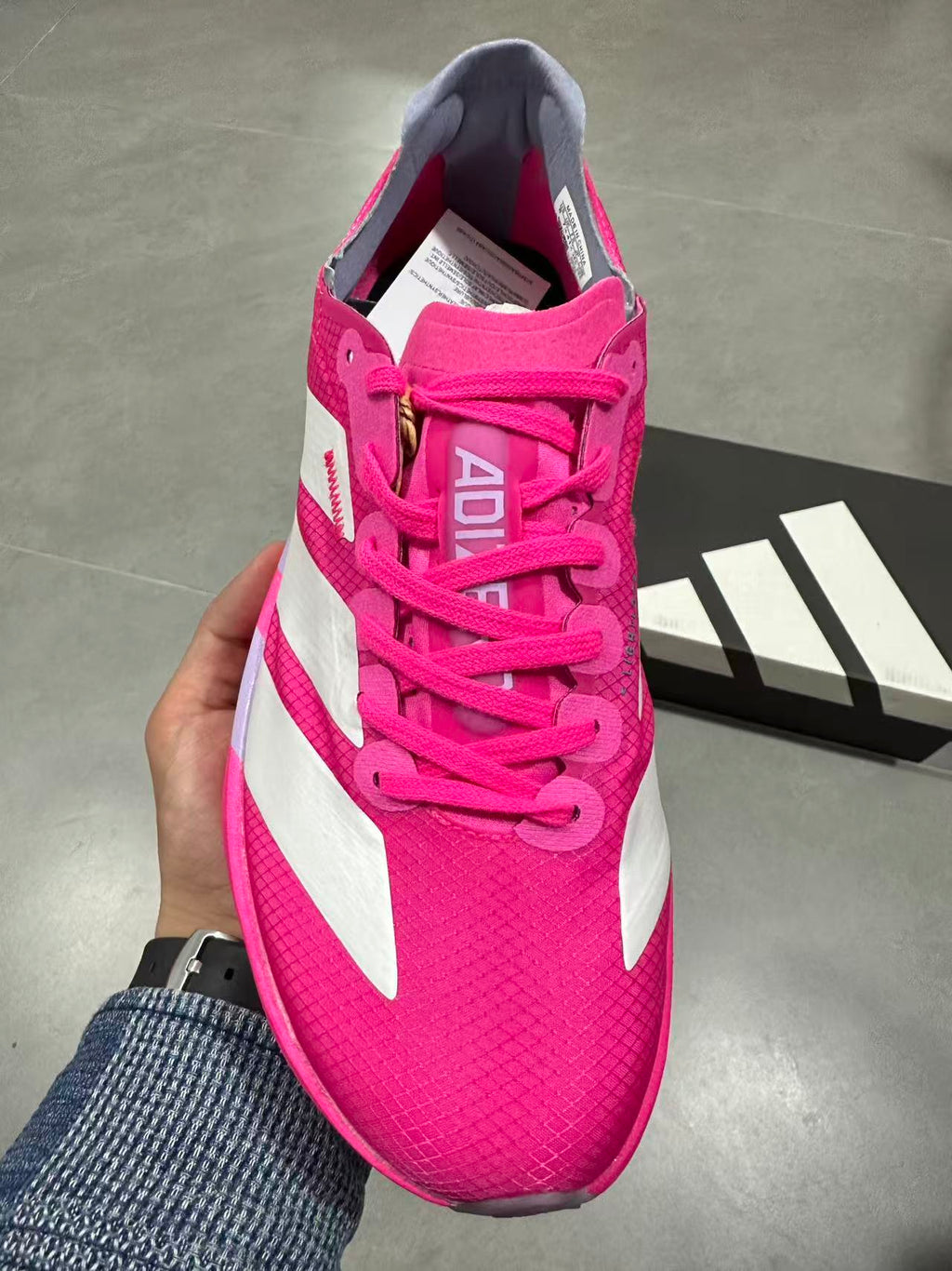Nike ZoomX Streakfly Pro Running Shoes in Pink JR1269 - product image from the listing.