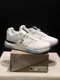 On The Roger Clubhouse Pro Sneakers in White Light Blue - product image from the listing.