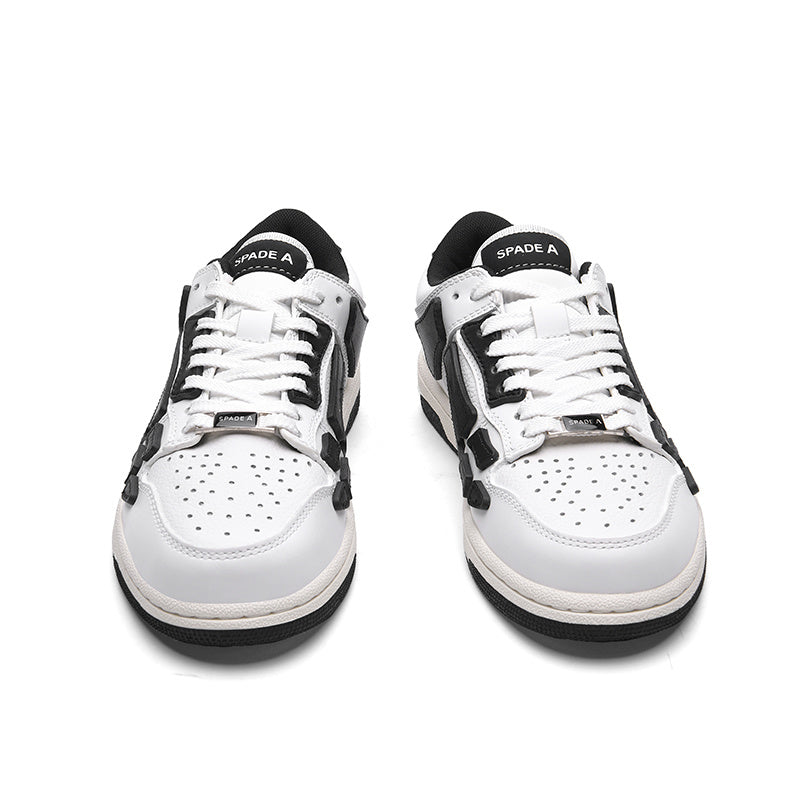 Spade A MFS003-111 Low-Top Sneakers in White and Black - product image from the listing.