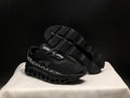 Black and Silver On Cloud X Sneakers - product image from the listing.