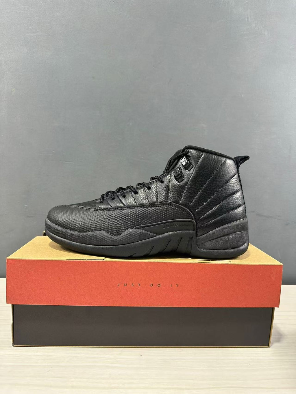 Air Jordan 12 High-Top Sneakers Black - product image from the listing.
