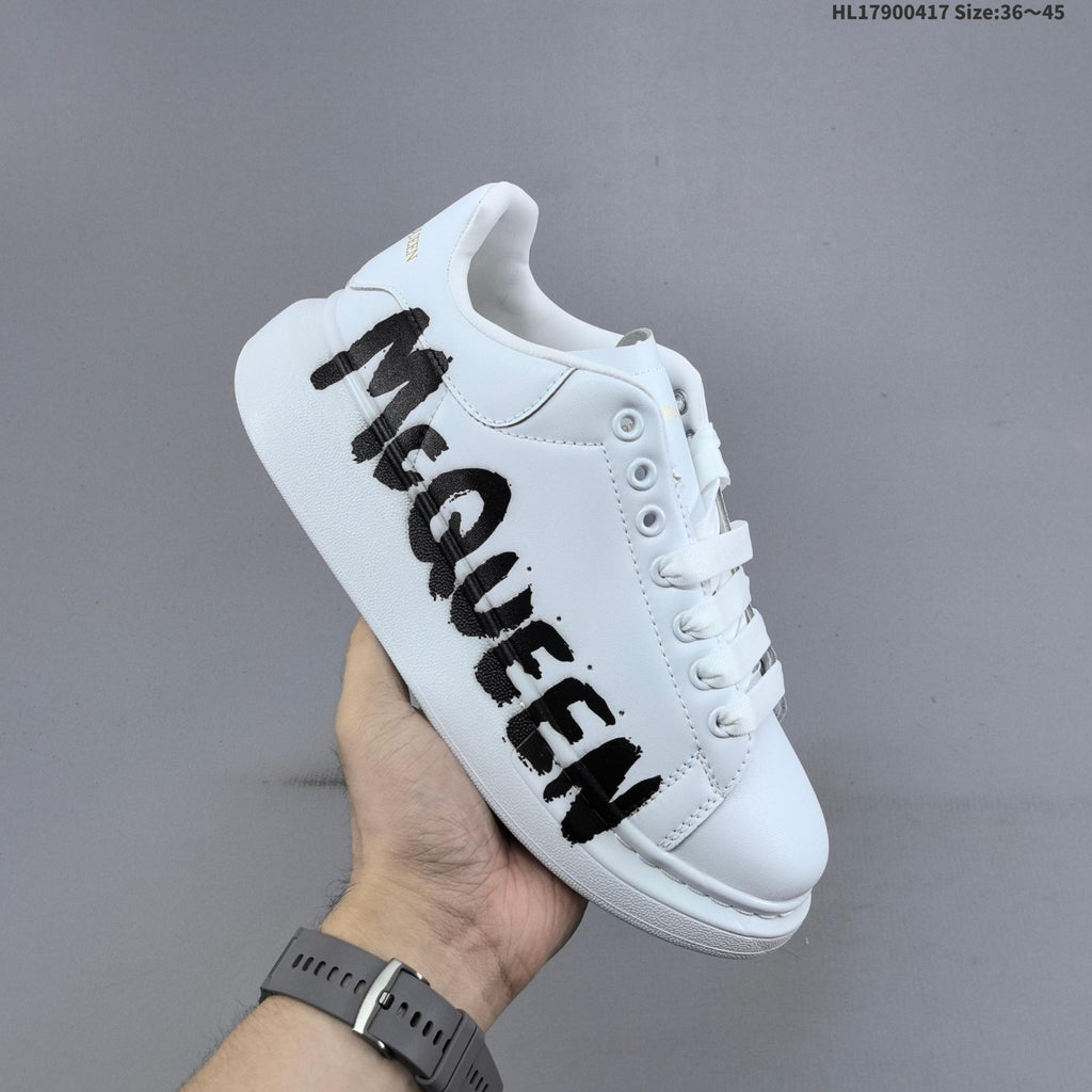 Alexander McQueen Oversized Low-Cut Sneakers with Logo - product image from the listing.