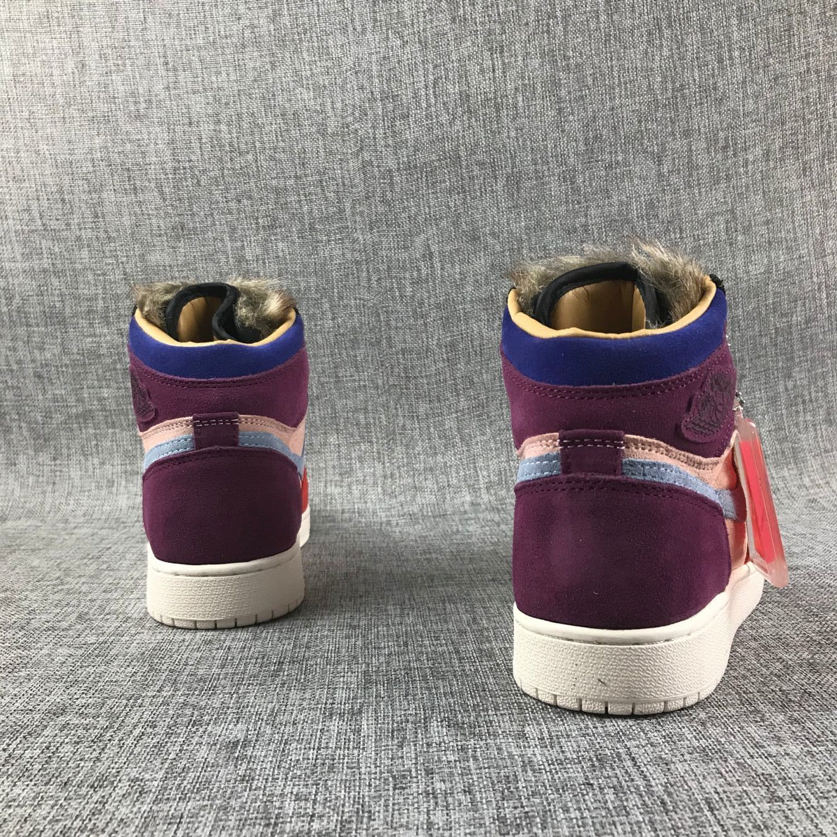 Air Jordan 1 High OG Christmas Sneakers in Red Multicolor - product image from the listing.