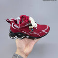 Burgundy GG-CC Low-Top Chunky Sneakers - product image from the listing.