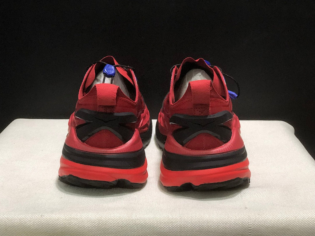 Red HOKA Stinson One 7 Trail Sneakers - product image from the listing.