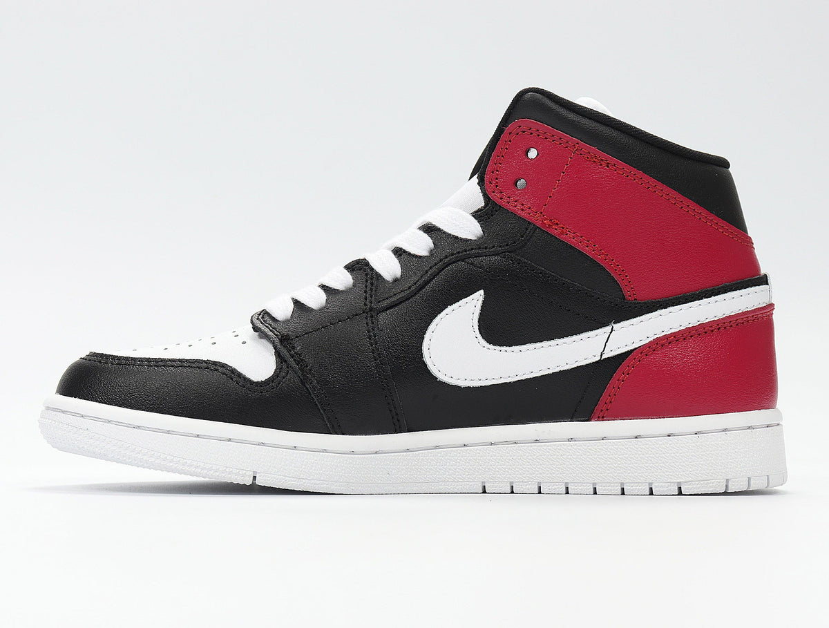 Jordan 1 High Sneakers in Black White Red BQ6472-016 - product image from the listing.