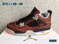 Jordan 4 Starfish Sneakers in Orange - product image from the listing.